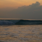 Evening surf